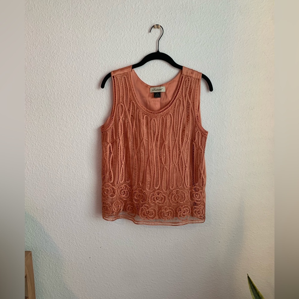 Sleeveless Silk Blouse